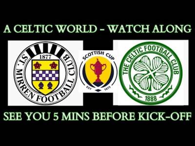 Watchalong: St Mirren v Celtic in The Scottish Cup