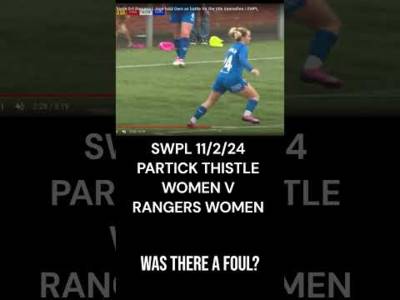 2 Fouls:1 Given 1 Not Given: What Do You Think?? #scottishwomensfootball #footballshorts #referee