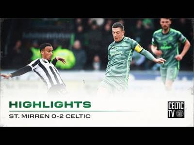 Match Highlights | St Mirren 0-2 Celtic | Double delight for Celtic in Paisley as they progress