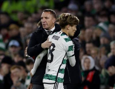 Rodgers makes Kyogo confession over goals drop