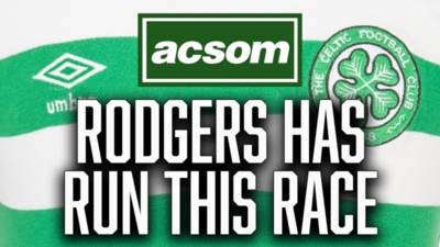 Brendan Rodgers has run this race before & knows what it takes // A Celtic State of Mind // ACSOM