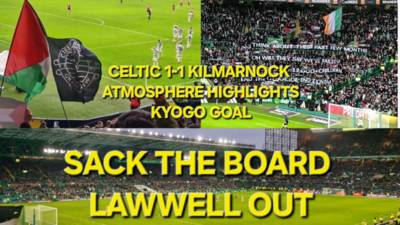 Celtic 1-1 Kilmarnock / Grace, Kyogo Goal, Atmosphere Highlights & Sack the Board