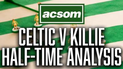 Celtic v Kilmarnock // LIVE Half-Time Analysis // A Celtic State of Mind // ACSOM