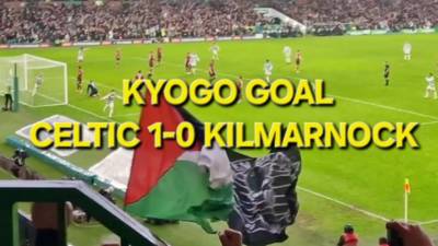 Kyogo Goal & Celebrations 1-0 / Celtic Vs Kilmarnock