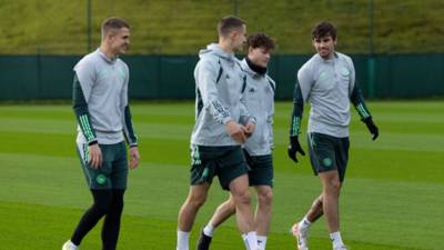 Training Gallery: Motherwell v Celtic Training Gallery: Motherwell v Celtic