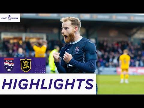 Ross County 3-2 Livingston | Sims Late Winner Gives Staggies Thrilling Victory | cinch Premiership