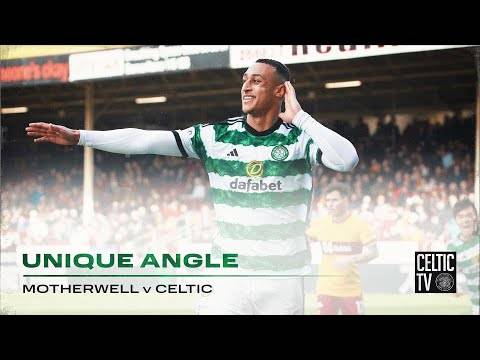 Celtic TV’s Unique Angle | Motherwell 1-3 Celtic | Idah at the double!