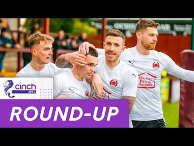 Struggling Clyde Demolish Table Toppers Stenhousemuir 6-1 | Scottish Football Round-Up | cinch SPFL