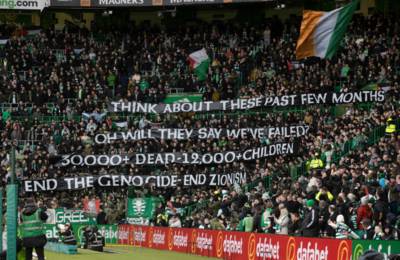 Celtic issue fresh banner warning to Green Brigade as fan group told speaking on behalf of club ‘unacceptable’