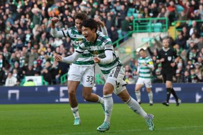 Alistair Johnston’s hilarious message to Hyunjun Yang after Celtic’s Dundee rout