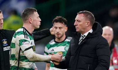 Celtic manager ‘cautious’ as he gives McGregor update