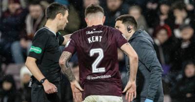 Frankie Kent Hearts injury blow as centre back OUT of Celtic clash after Hibs knock