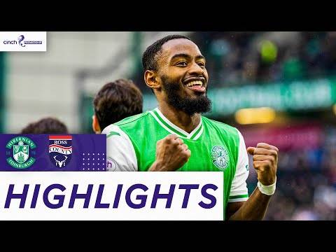 Hibernian 2-0 Ross County | Hibs Secure Confident Win Over Struggling County | cinch Premiership
