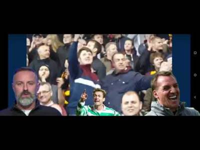 MOTHERWELL FANS SINGING TWIST AND SHOUT AT IBROX! l ALL UP TO CELTIC NOW