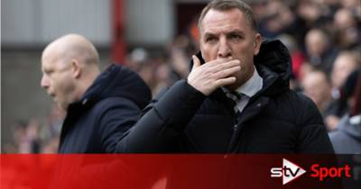 Brendan Rodgers hits out at ‘really poor officiating’ after Celtic defeat