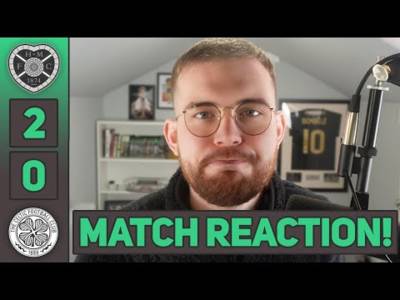 MASSIVE CHANCE WASTED! | Hearts 2-0 Celtic | MATCH REACTION!