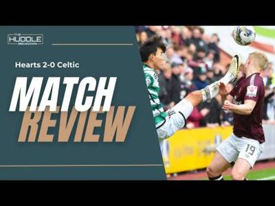 Celtic’s loss to Hearts, Scottish refereeing standards and Livingston preview | The Huddle Breakdown