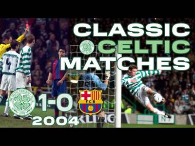 Classic Celtic Matches | Celtic 1-0 Barcelona | Celts Beat Barca In UEFA Cup! | 11th Match 2004