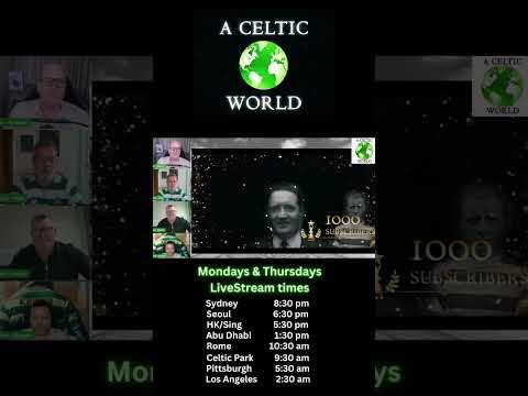1000 subscribers in our 1st season! Hooray and thanks! #celticfc #celticpodcast