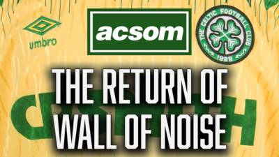 Green Brigade Announce Return of the Celtic End Wall of Noise & Colour