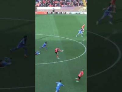 Louis Moult’s Halfway Line Screamer #shorts #football