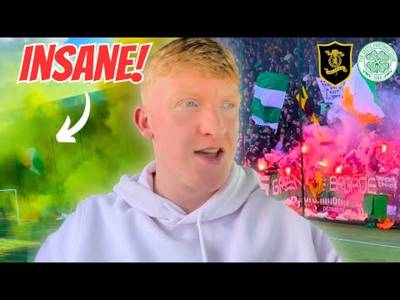 Celtic Fans Go CRAZY as They Go TOP v Livingston!
