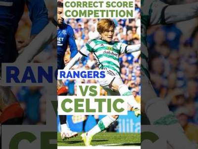 Glasgow Derby correct score