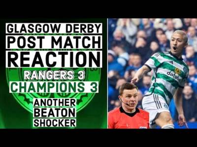 Rangers 3-3 Celtic / Dive in box rewarded with penalty as Beaton shines for Rangers again