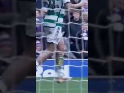 Bottle thrown at O,Riley