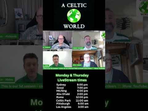‘Prince of The Fannies’. A new term is coined by Steven. ‘A right tit’ adds Iain. #celtic