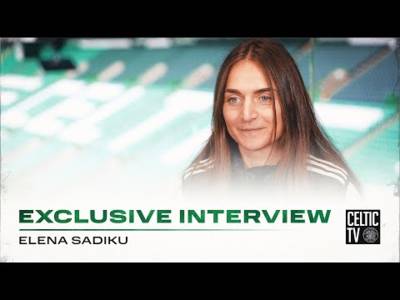 Celtic FC Women Exclusive interview | Elena Sadiku