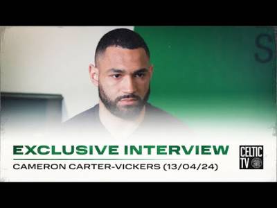 What’s on Celtic TV | Exclusive Matchday Interview with Cameron Carter-Vickers (13/4/24)