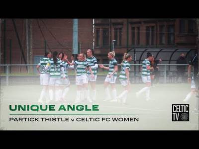 Unique Angle | Partick Thistle 0-5 Celtic FC Women | Five-star Performance from Ghirls in the SWPL!