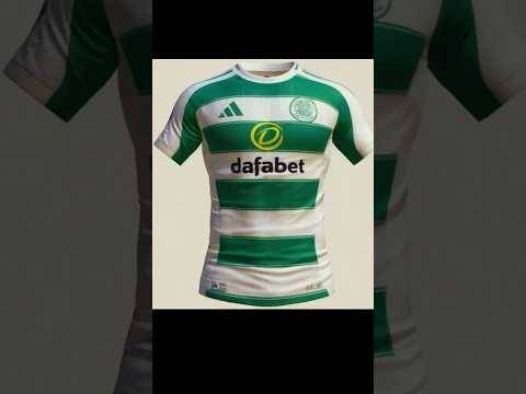 24/25 Season Celtic kit. Unofficial
