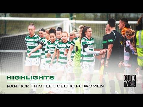 HIGHLIGHTS | Partick Thistle 0-5 Celtic FC Women | Ghirls claim another big three points in SWPL!