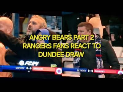 Angry Bears Part 2 / Rangers Fans React to Dundee Draw / Dundee 0-0 Rangers