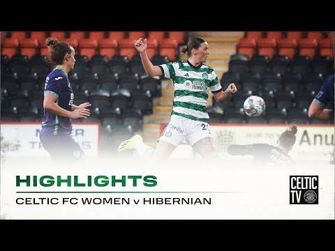 Match Highlights | Celtic FC Women 1-0 Hibernian | Hoops beat Hibs to go top of the SWPL table