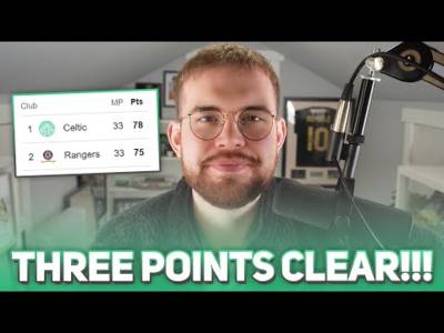 The lead at the top forms for Celtic as RANGERS DROP MORE POINTS! | + Lee Congerton interview.