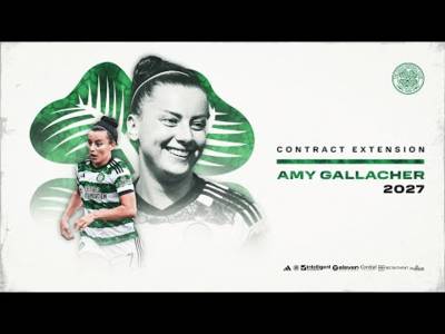 Exclusive Interview | Celtic FC Women’s Amy Gallacher signs contract extension until 2027!