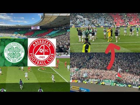 Crazy!!! the Moment Celtic Win on Penaltys V Aberdeen in the Semi Final (Highlights)!!!
