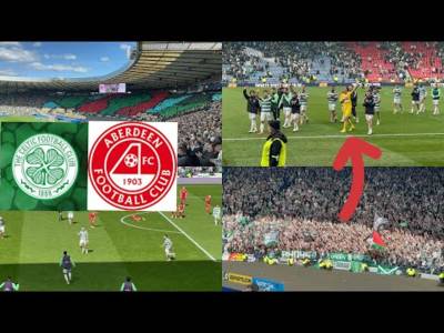 Crazy!!! the Moment Celtic Win on Penaltys V Aberdeen in the Semi Final (Highlights)!!!