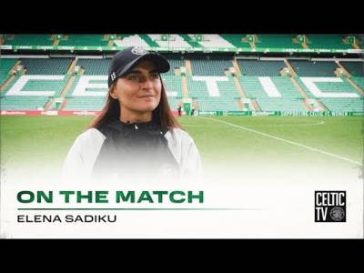 Elena Sadiku On The Match | Celtic FC Women 5-0 Hearts | Five Star Performance at Paradise