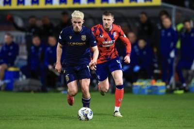 Luke McCowan: “Wow. He is superb, I hope Celtic have got their eye on him,” Rod Stewart