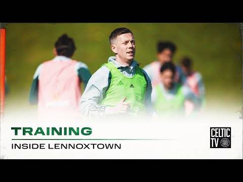 CelticFC Training: The Bhoys prepare for Sunday’s game in Dundee!