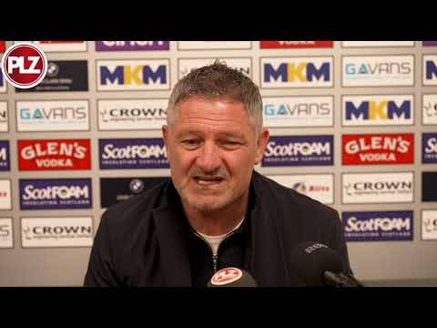 Tony Docherty insists that his side have been reaching new levels despite a defeat to Celtic today.