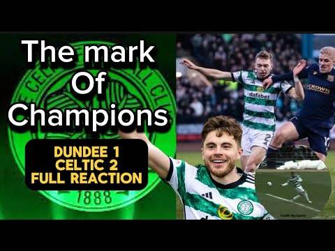 Job done v Dundee, Hearts up next as hoops 3 wins from title