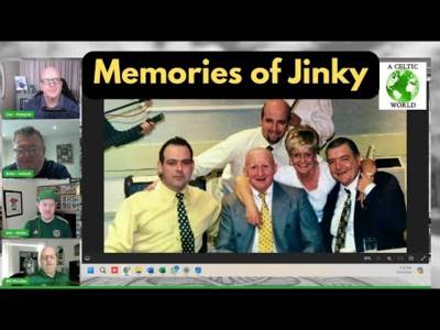 Jinky Stories and Viewpark Jimmy Johnstone No 7 #celtic Supporters Club Memories
