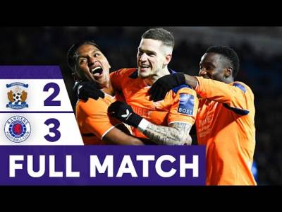 Morelos Brace Sinks 10 Man Killie | Kilmarnock 2-3 Rangers | Full Match Replay