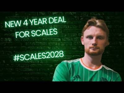 Liam Scales Signs a New Long Term with Celtic!