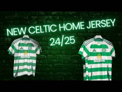 New Celtic Fc Home Shirt 24/25